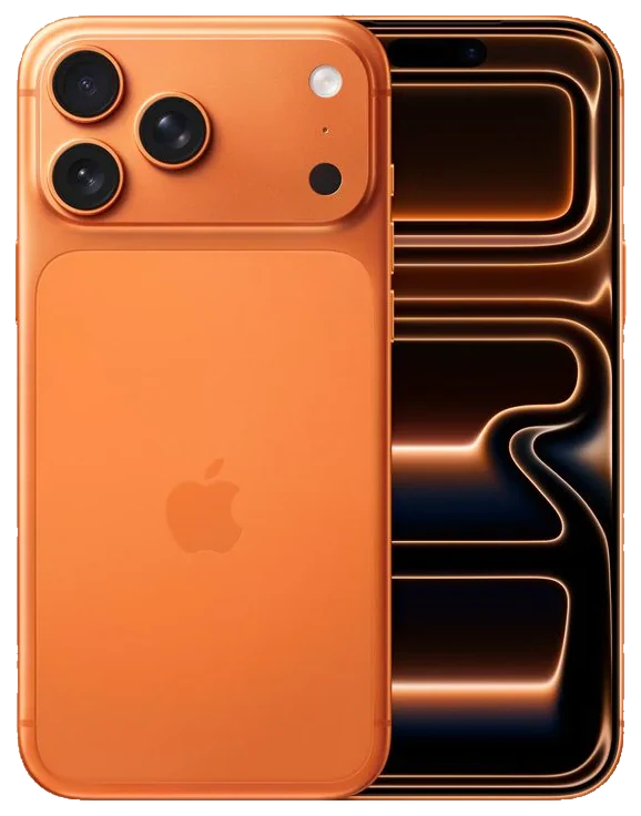 iPhone 17 Pro Max naranja cósmico
